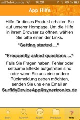 SurfMyDevice App: Los geht's