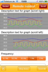 DeviLAN App remote control